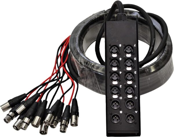 Seismic Audio Snake Medusa 8x4 15 Metros