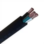 Cable Encauchetado 3 X 12 Awg Negro Rollo X 100 Metros.