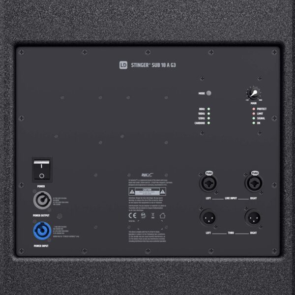STINGER SUB 18 A G3 Subwoofer bass reflex activo de 18" para PA - Image 2