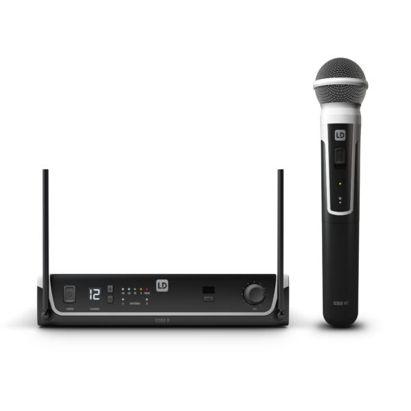 U305 HHD Sistema inalámbrico con Micrófono de Mano dinámico - 584 - 608 MHz