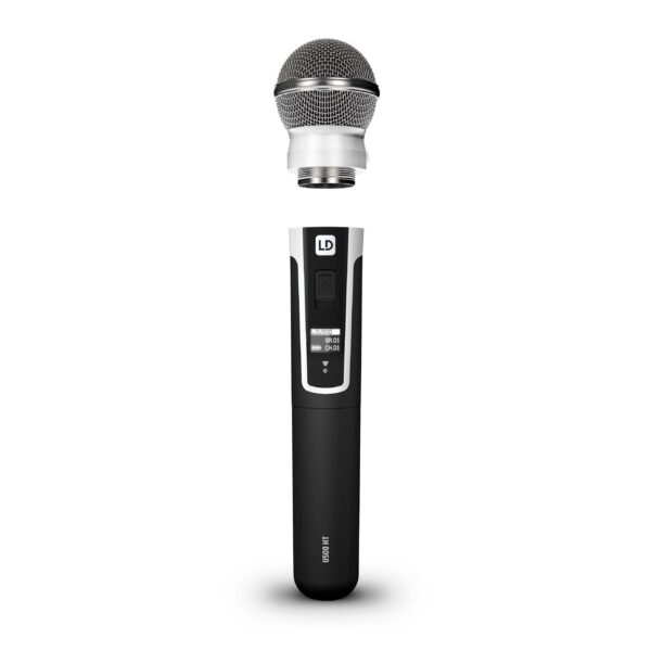 U505 HHD Sistema inalámbrico con Micrófono de Mano dinámico - Image 4