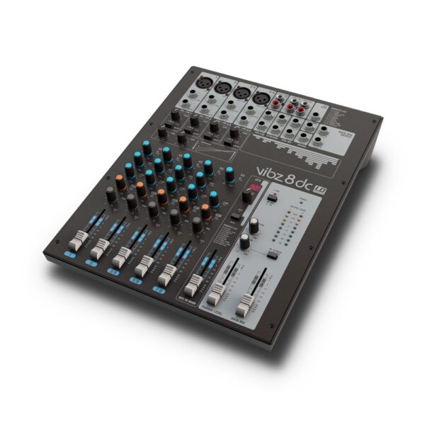 VIBZ 8 DC Mesa de mezclas de 8 canales Fx Comp - Image 2