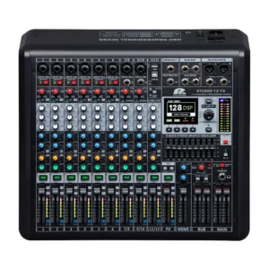 STUDIO 12 FX Audio Mixer Pa Pro Audio