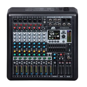 STUDIO 8 FX Audio Mixer Pa Pro Audio